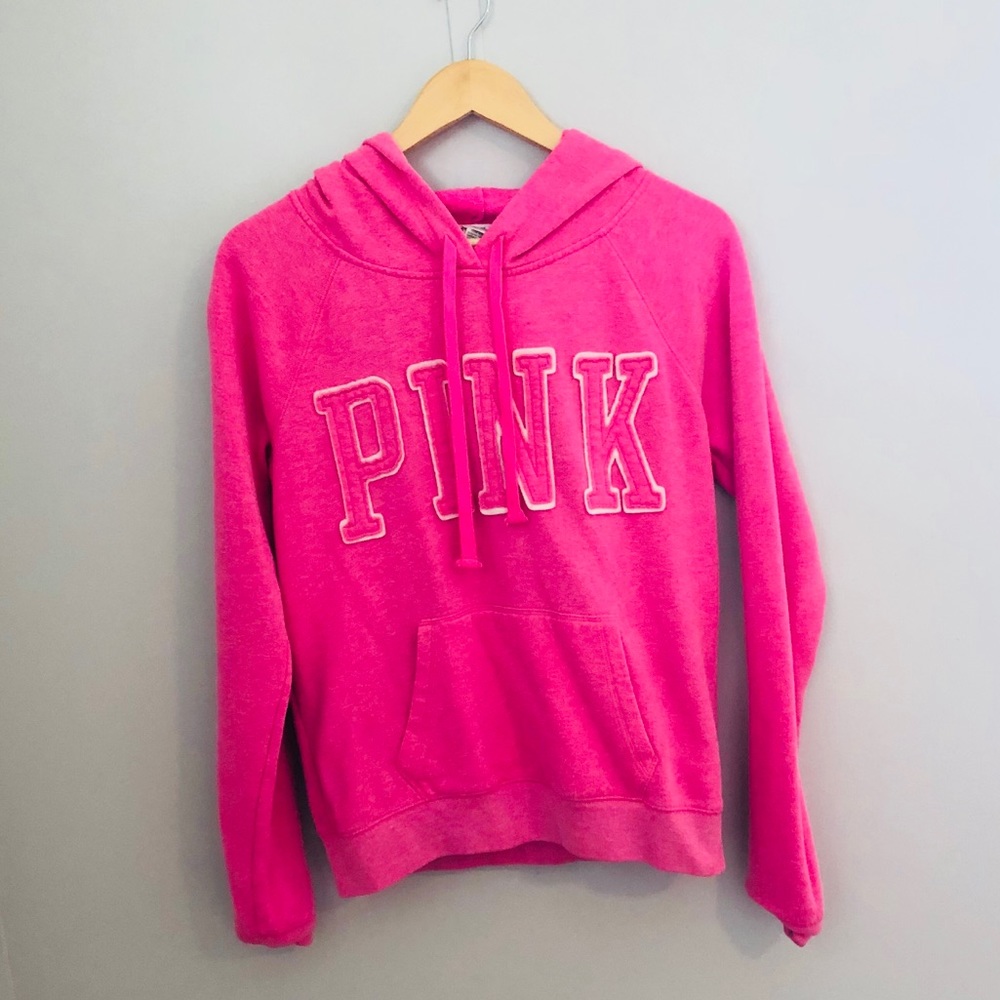 PINK hoodie. Size medium